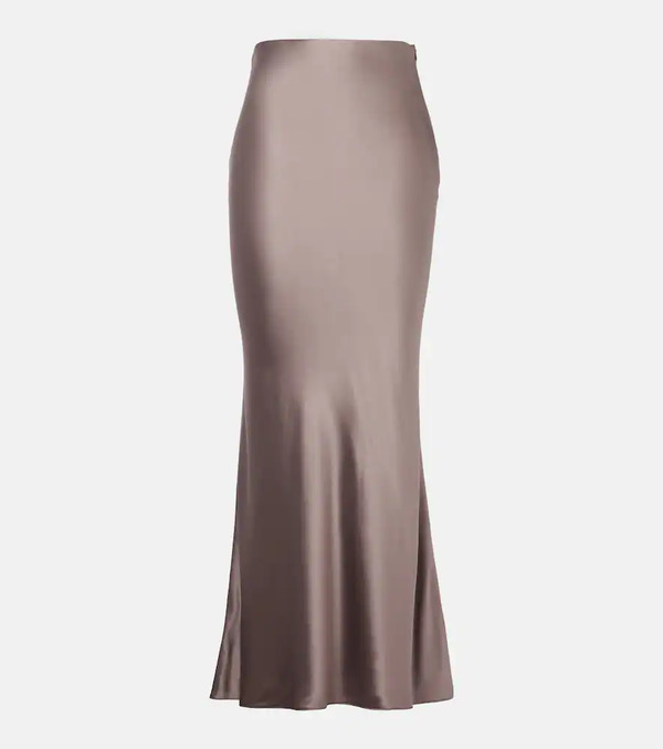  The Sei The Sei Silk Charmeuse Maxi Skirt 