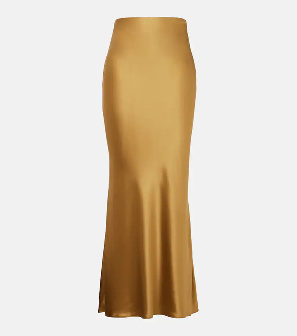  The Sei The Sei Silk Charmeuse Maxi Skirt 