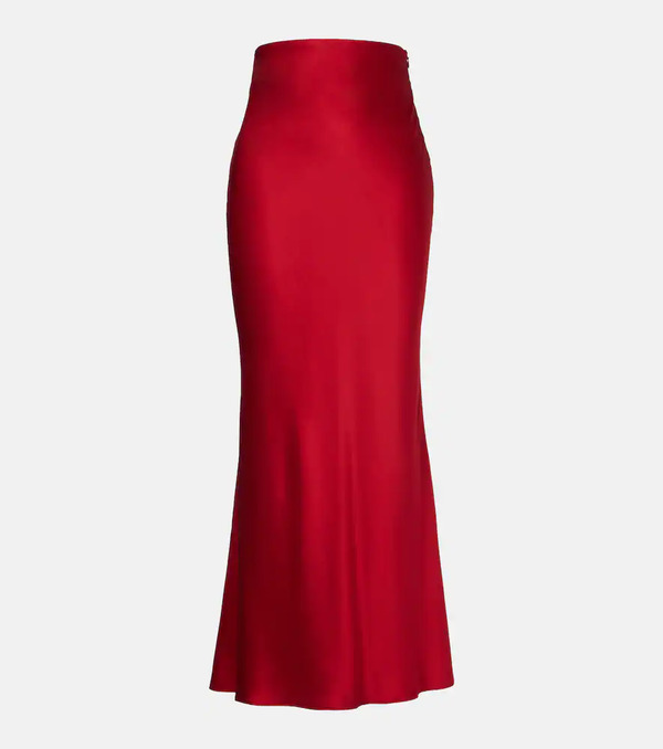  The Sei The Sei Silk Charmeuse Maxi Skirt 