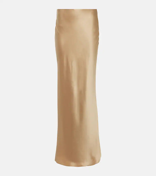  The Sei The Sei Silk Satin Maxi Skirt 
