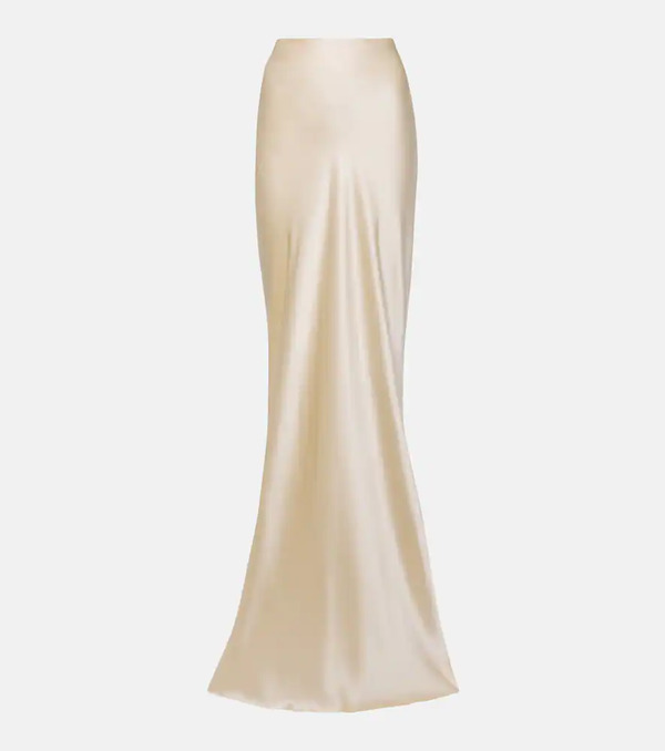  The Sei The Sei Silk Satin Maxi Skirt 