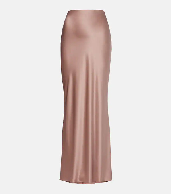  The Sei The Sei Silk Satin Maxi Skirt 