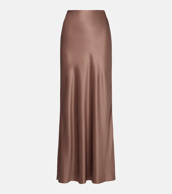  The Sei The Sei Silk Satin Maxi Skirt 