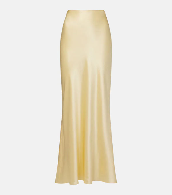  The Sei The Sei Silk Satin Maxi Skirt 