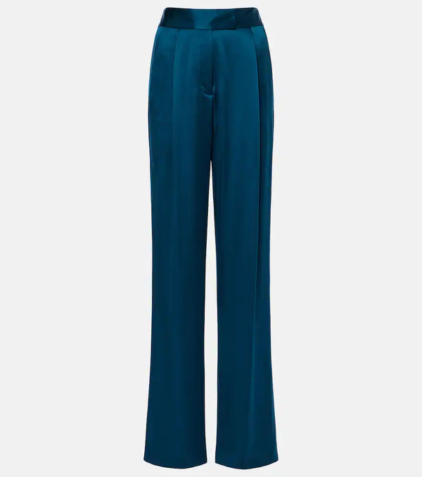  The Sei The Sei Silk Satin Wide-leg Pants 