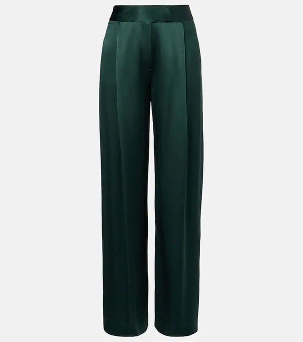  The Sei The Sei Silk Satin Wide-leg Pants 