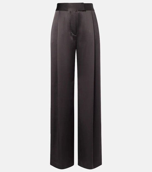  The Sei The Sei Silk Satin Wide-leg Pants 
