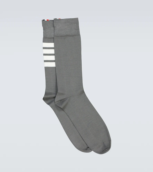  Thom Browne Thom Browne 4-bar Classic Socks 