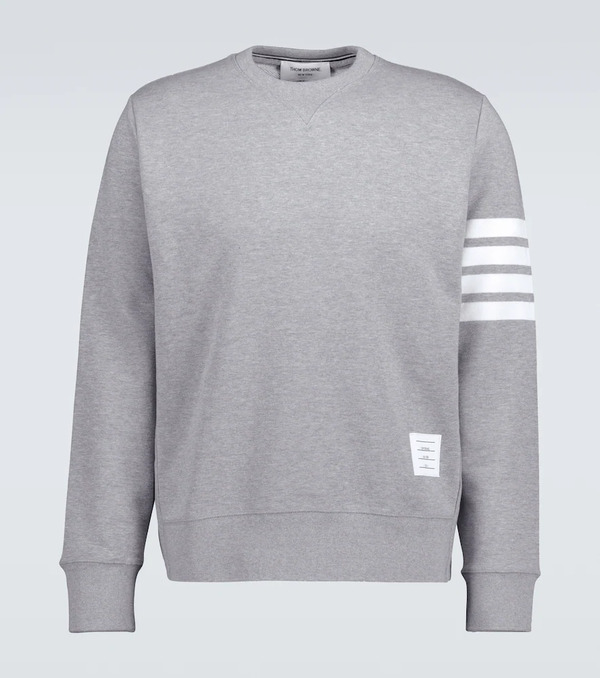  Thom Browne Thom Browne 4-bar Cotton Classic Sweatshirt 