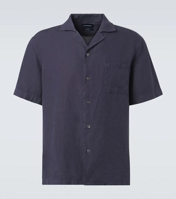  Thom Sweeney Thom Sweeney Linen Shirt 