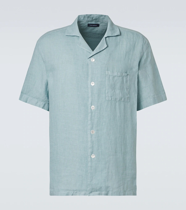 Thom Sweeney Thom Sweeney Linen Shirt 