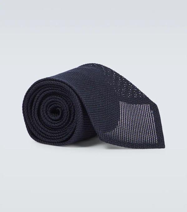  Thom Sweeney Thom Sweeney Silk Grenadine Tie 