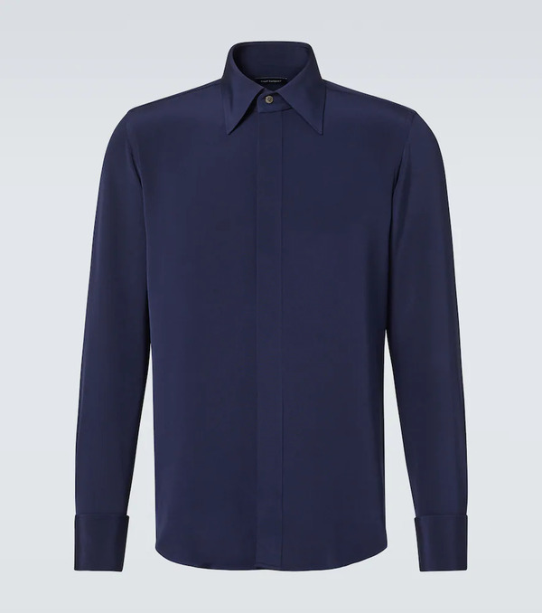  Thom Sweeney Thom Sweeney Silk Shirt 