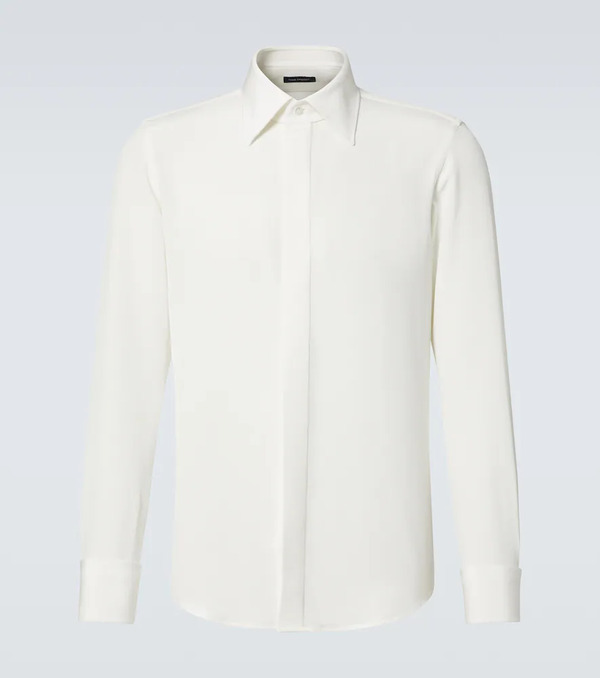  Thom Sweeney Thom Sweeney Silk Shirt 