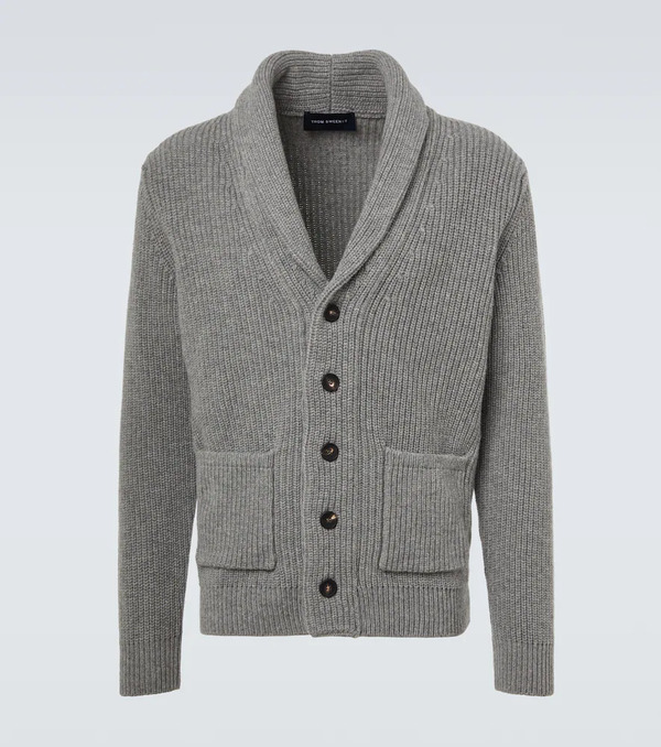  Thom Sweeney Thom Sweeney Wool And Cashmere Cardigan 