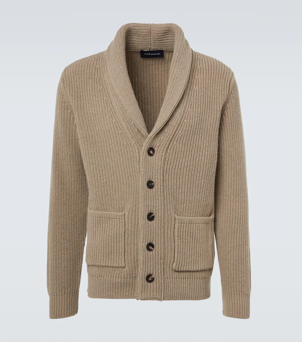  Thom Sweeney Thom Sweeney Wool And Cashmere Cardigan 