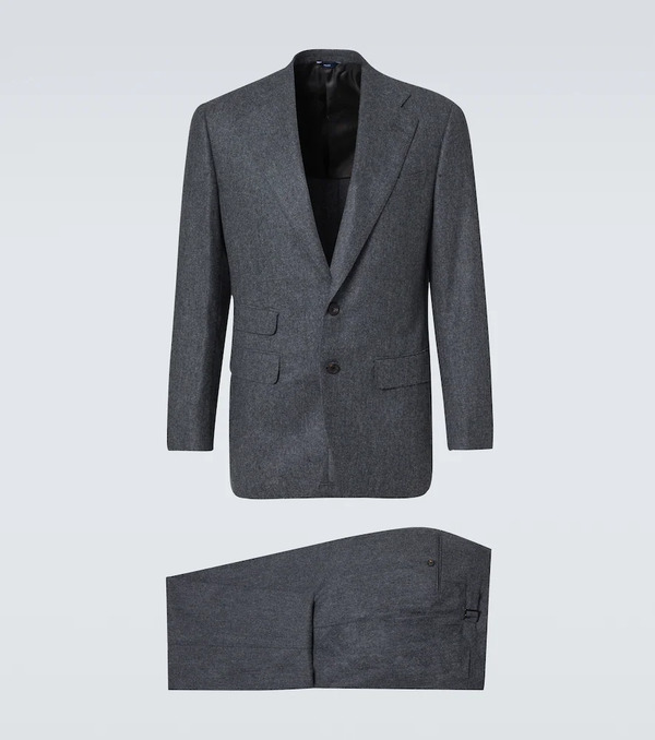  Thom Sweeney Thom Sweeney Wool Flannel Suit 