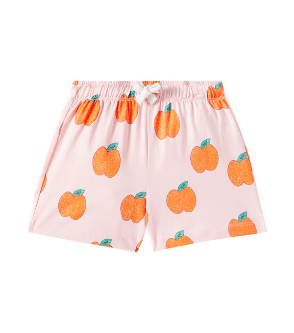  Tinycottons Tinycottons Apples Printed Cotton Jersey Shorts 