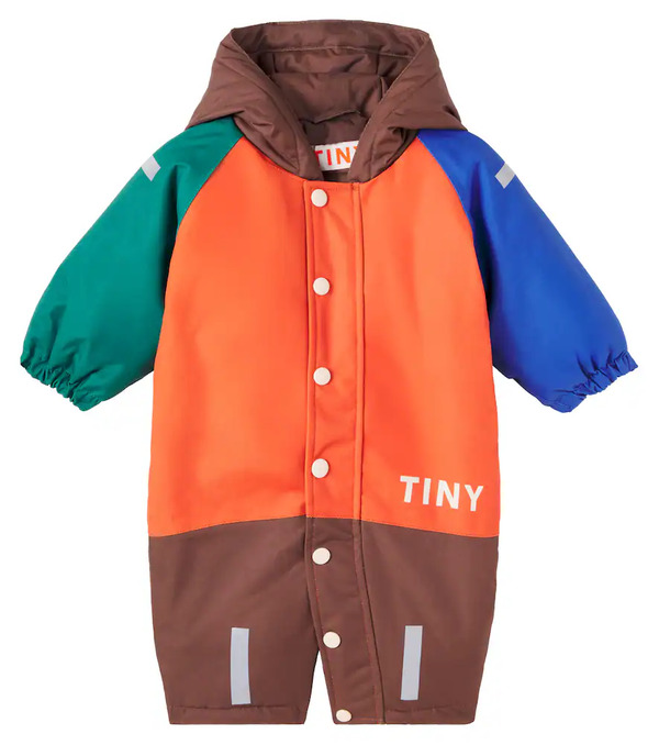  Tinycottons Tinycottons Baby Colorblock Snowsuit 