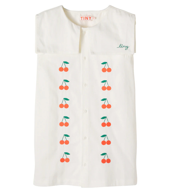  Tinycottons Tinycottons Cherries Cotton Twill Dress 