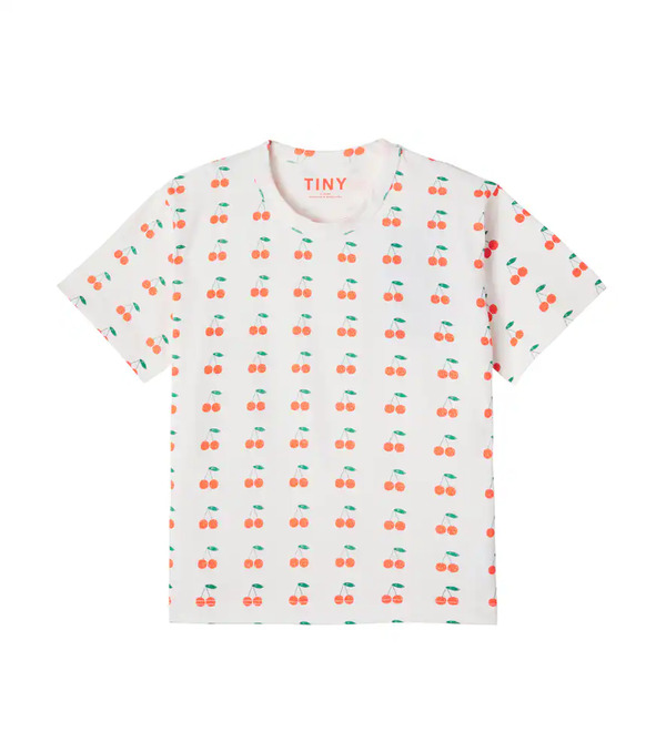  Tinycottons Tinycottons Cherries Printed Cotton Jersey T-shirt 