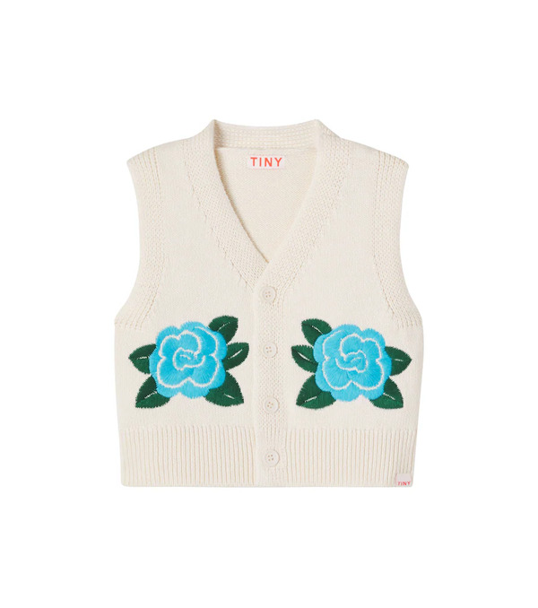  Tinycottons Tinycottons Floral Cotton Vest 