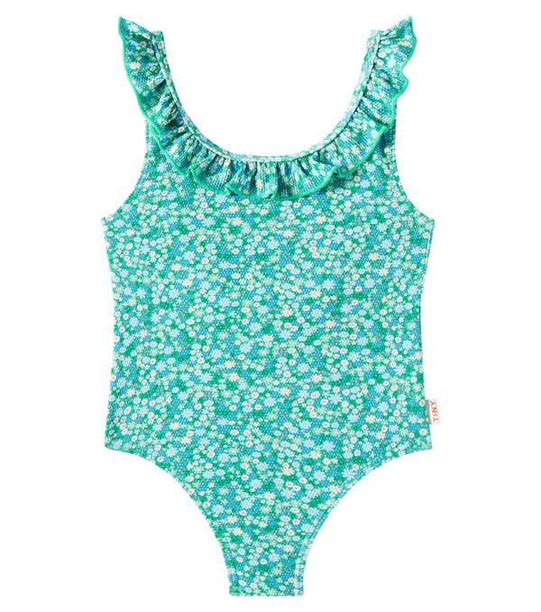  Tinycottons Tinycottons Garden Floral Ruffled Swimsuit 