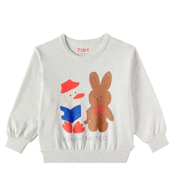  Tinycottons Tinycottons Readers Cotton Jersey Sweatshirt 