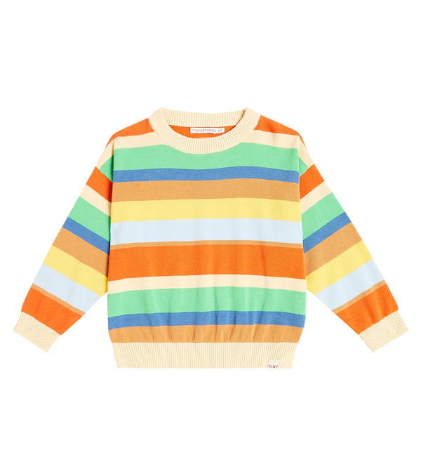  Tinycottons Tinycottons Striped Cotton Sweater 