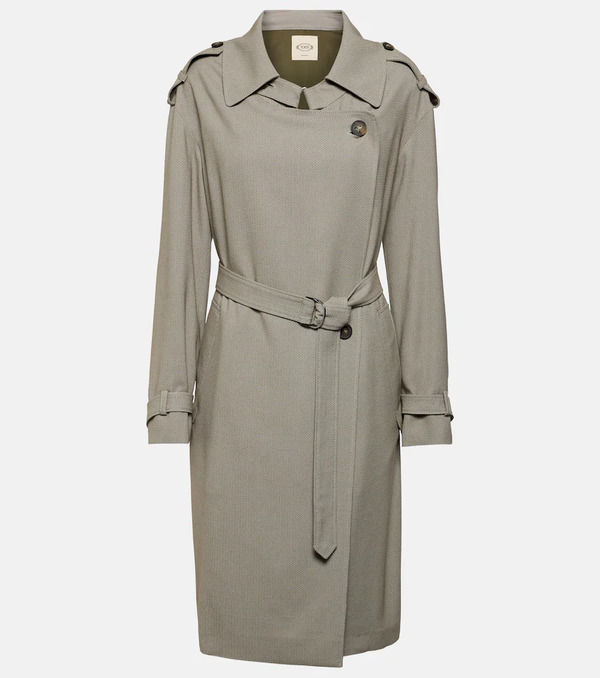  Tod's Tod's Belted Trench Coat 