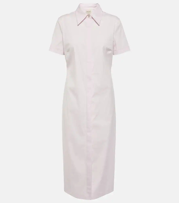  Tod's Tod's Cotton-blend Shirt Dress 