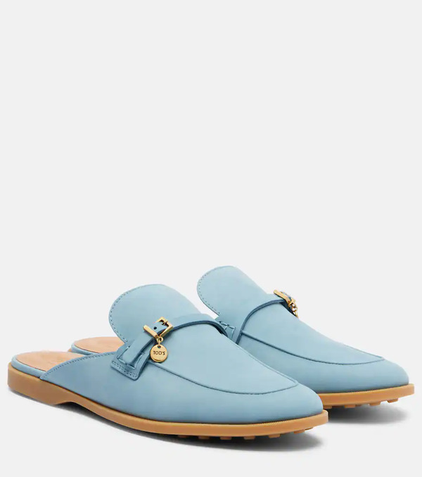 Tod's Tod's Gommino Leather Mules 