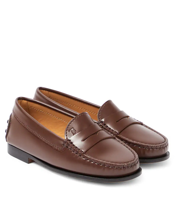  Tod's Junior Tod's Junior Leather Loafers 
