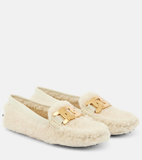  Tod's Tod's Kate Shearling Loafers 