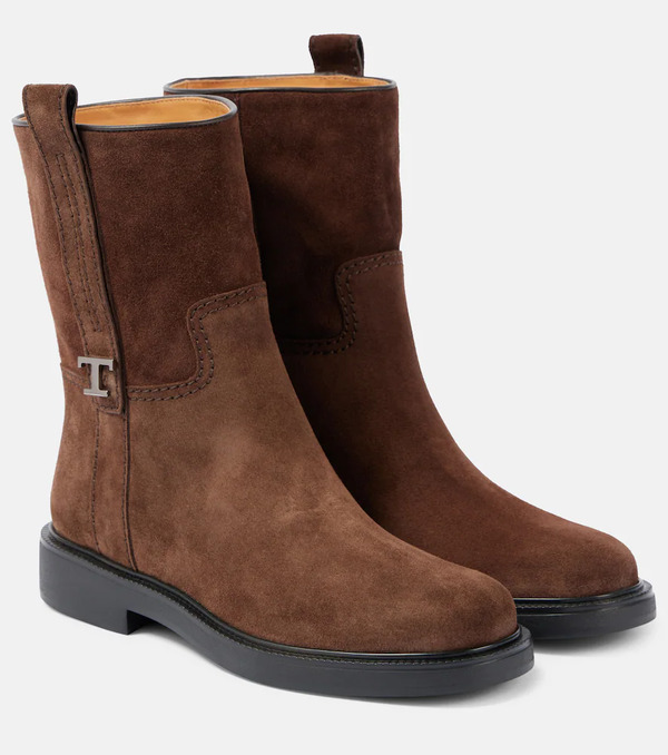  Tod's Tod's Suede Ankle Boots 