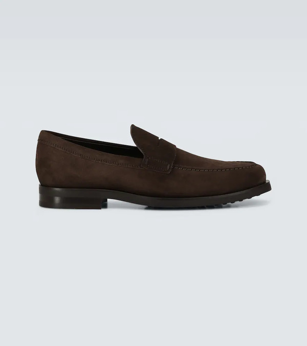  Tod's Tod's Suede Penny Loafers 
