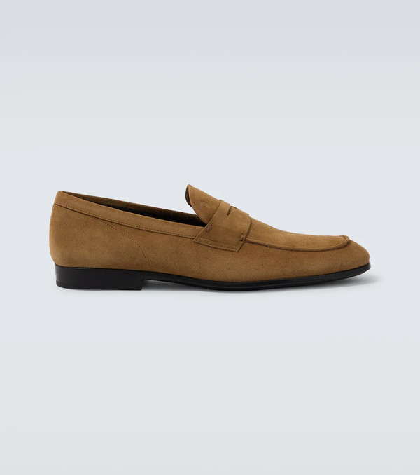  Tod's Tod's Suede Penny Loafers 