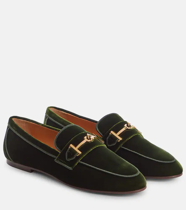  Tod's Tod's Velvet Loafers 