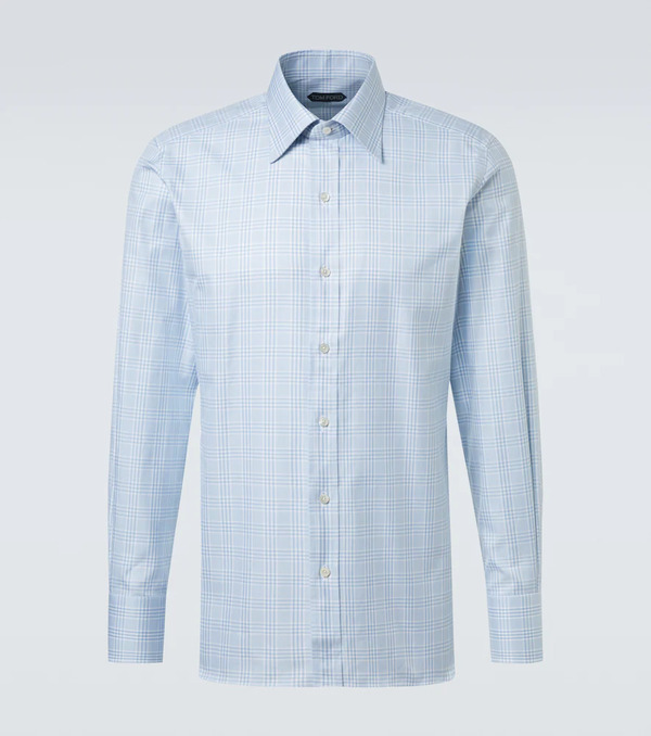  Tom Ford Tom Ford Checked Cotton Shirt 