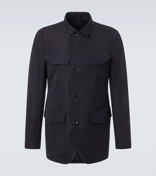  Tom Ford Tom Ford Cotton-blend Field Jacket 