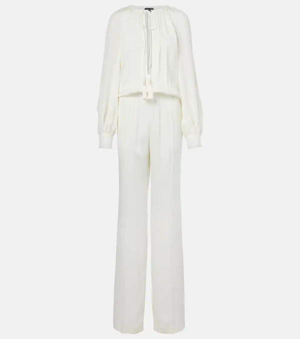  Tom Ford Tom Ford Crãªpe Cady Jumpsuit 
