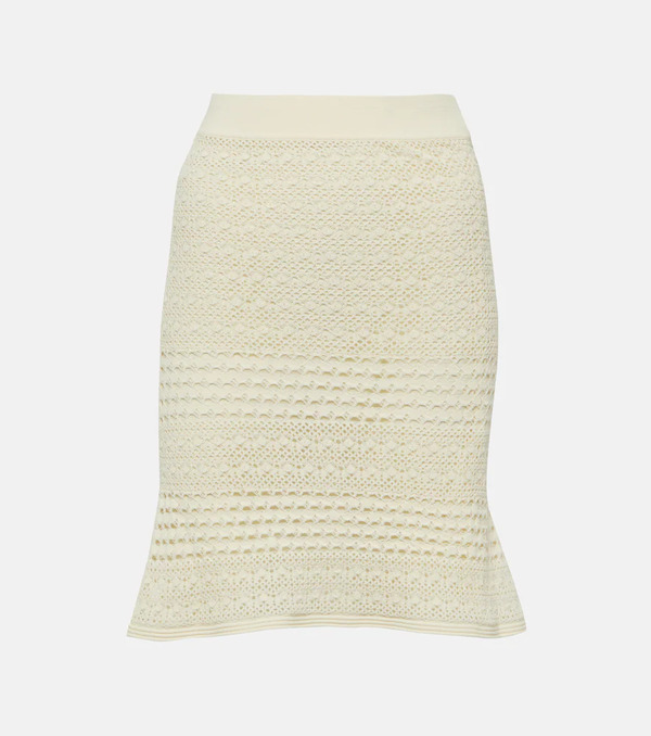 Tom Ford Tom Ford Crochet Miniskirt 