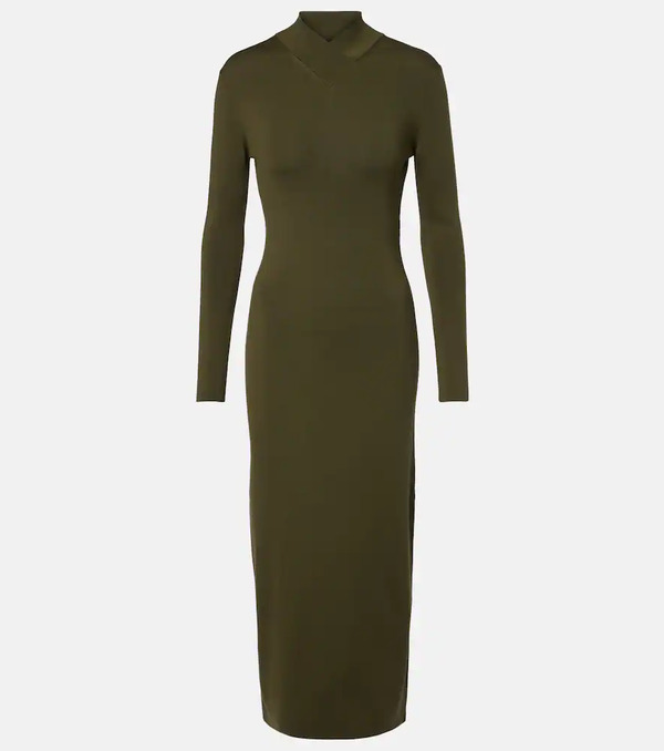  Tom Ford Tom Ford Knitted Wool Midi Dress 
