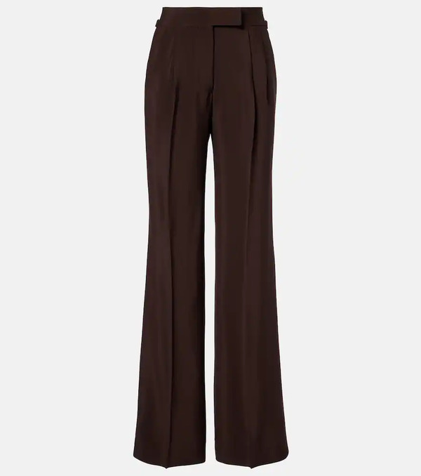  Tom Ford Tom Ford Pleated High-rise Wide-leg Pants 