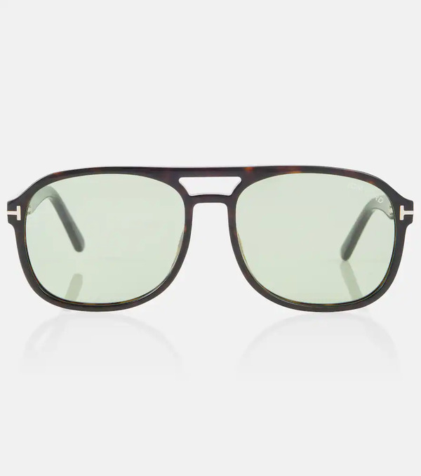  Tom Ford Tom Ford Rosco Aviator Sunglasses 