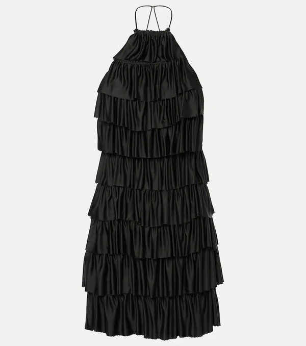  Tom Ford Tom Ford Ruffled Halterneck Minidress 