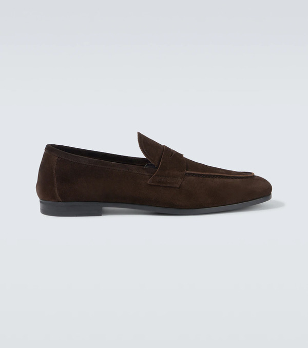  Tom Ford Tom Ford Sean Suede Penny Loafers 