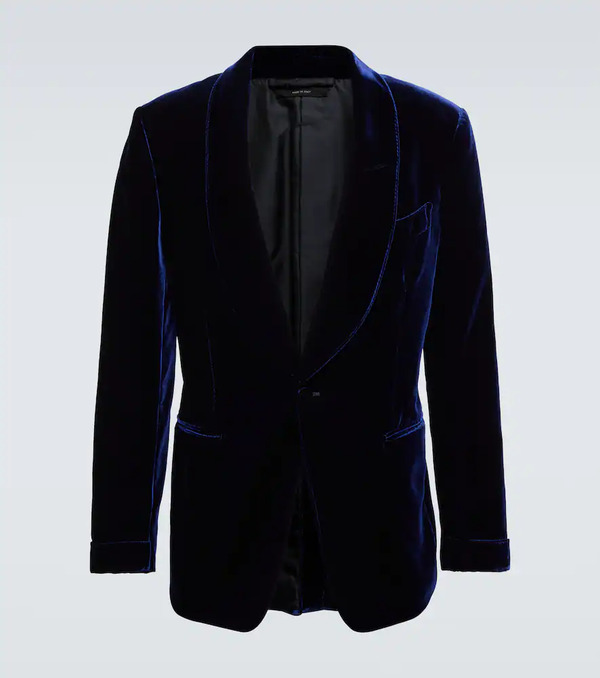  Tom Ford Tom Ford Shelton Velvet Blazer 