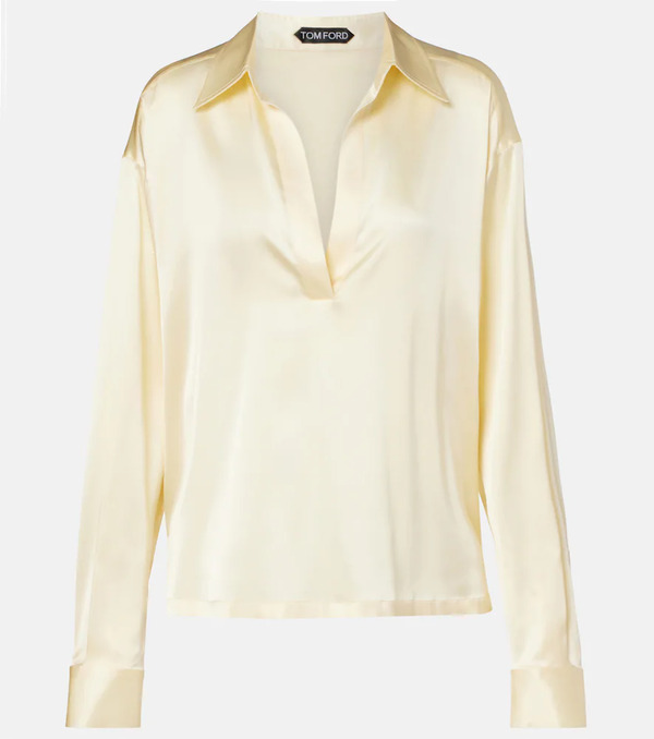  Tom Ford Tom Ford Silk-blend Top 