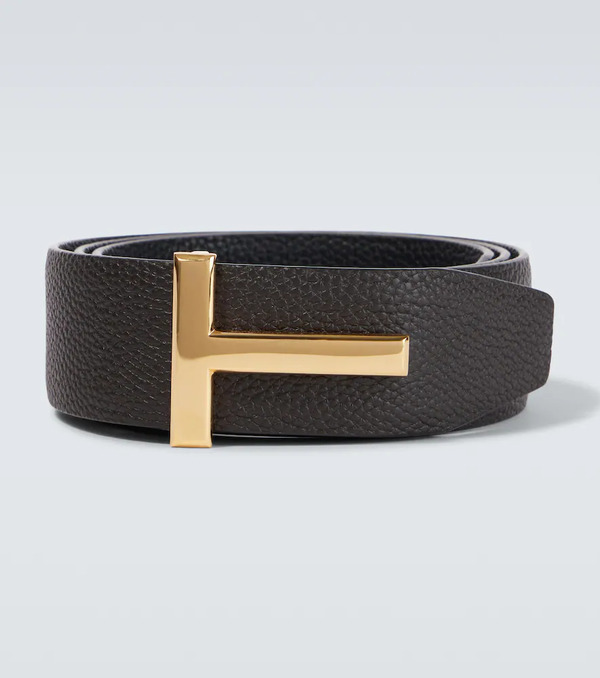  Tom Ford Tom Ford T Icon Reversible Leather Belt 